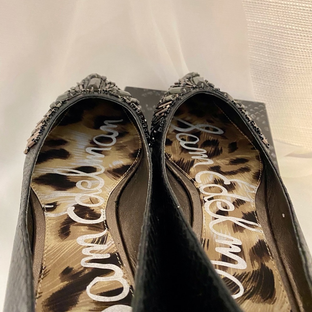 Sam Edelman Irela Embellished Leather Flats - Picture 7 of 11